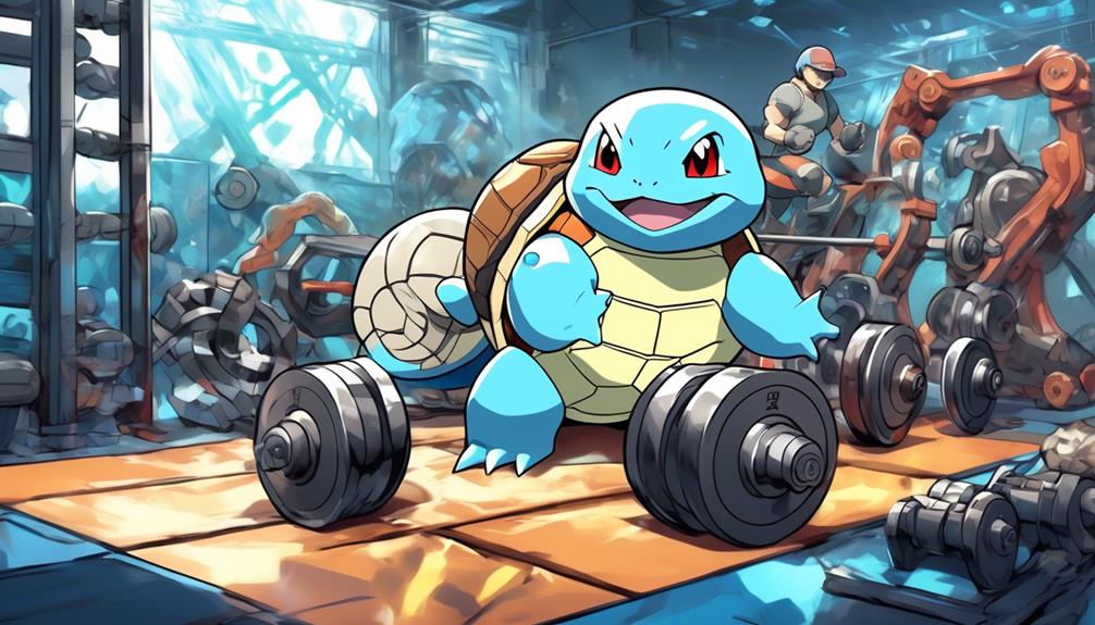 elevating squirtle s battle skills