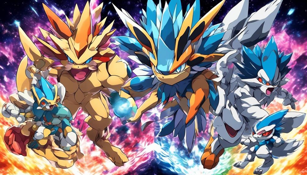 powerful transformed pokemon forms